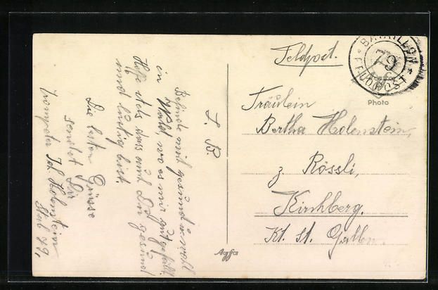 Cartoline postali: AK Wald, Teilansicht – Usato da Berlin venduto da bartko-reher 1