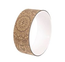 Yoga Wheel, Yoga Rad, Kork, Mandala, OM. OVP