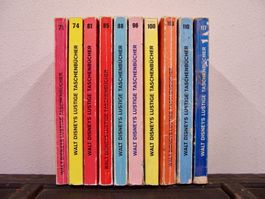 10 Stück LUSTIGES TASCHENBUCH LTB 71 - 117 alle Erstausgaben