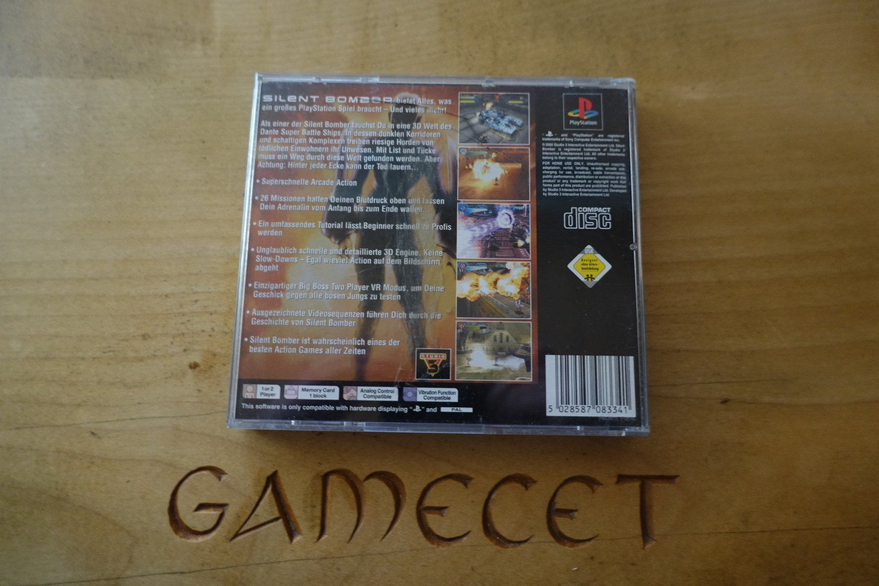 Sony Spiele: Silent Bomber – Gebraucht aus Steinach von Gamecet 2
