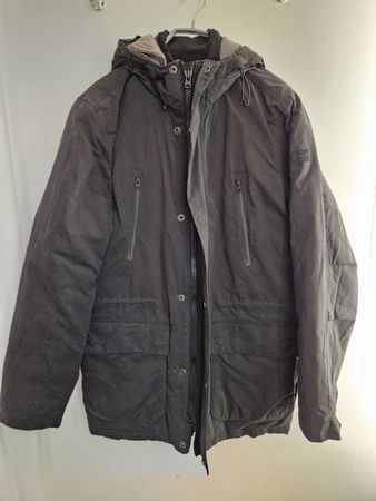 Wrangler Herren Winterjacke Schwarz Gr. M
