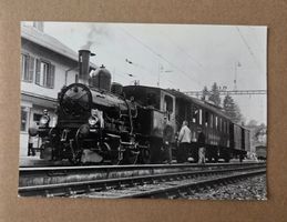 AK Ansichtskarte Gümmenen Dampflok E 3/3 Nr.1 Berner