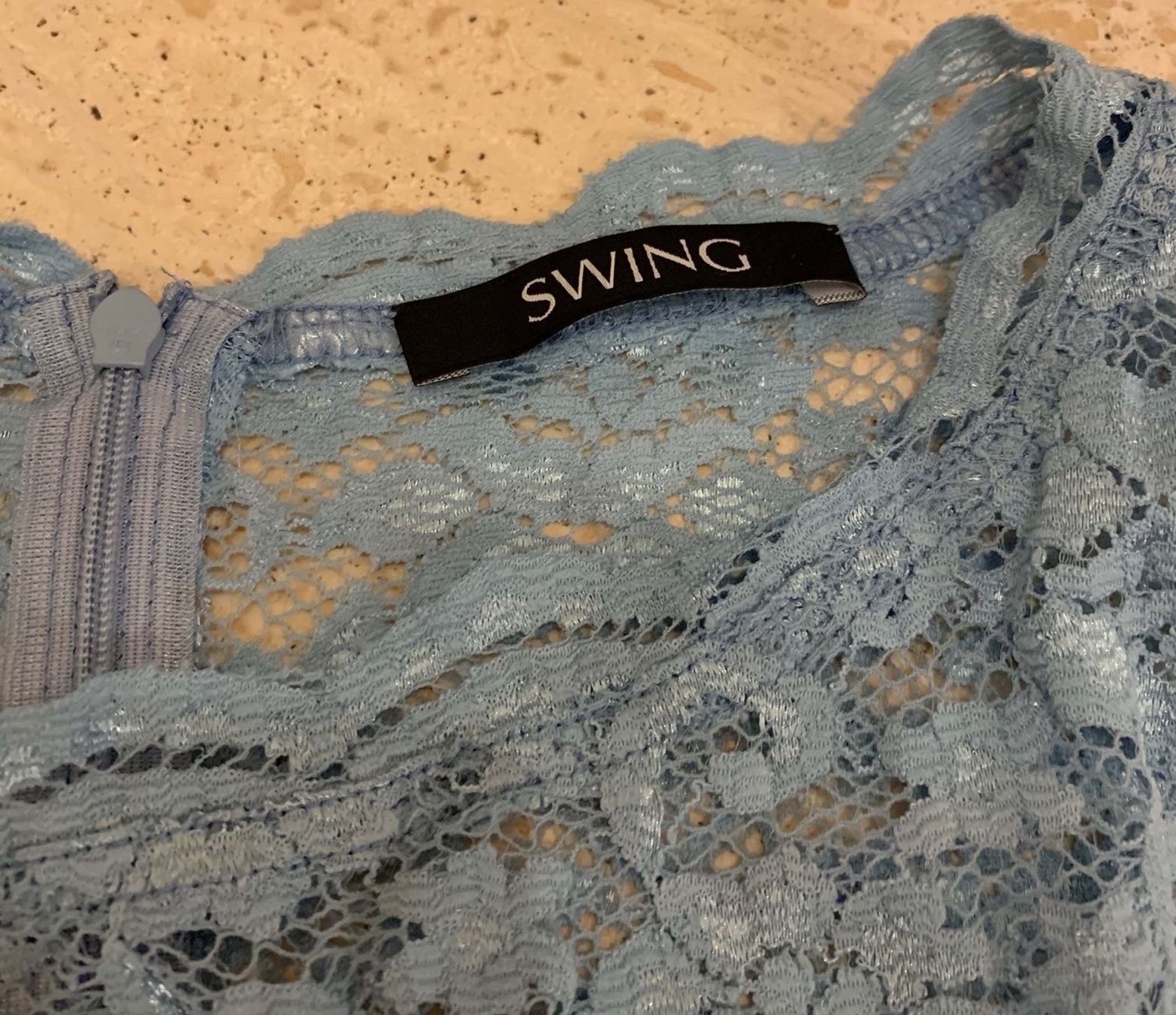 Vestiti: Swing langes Kleid mit Spitze, Gr. S – Usato da Rosshäusern venduto da MiJoDoOl 2