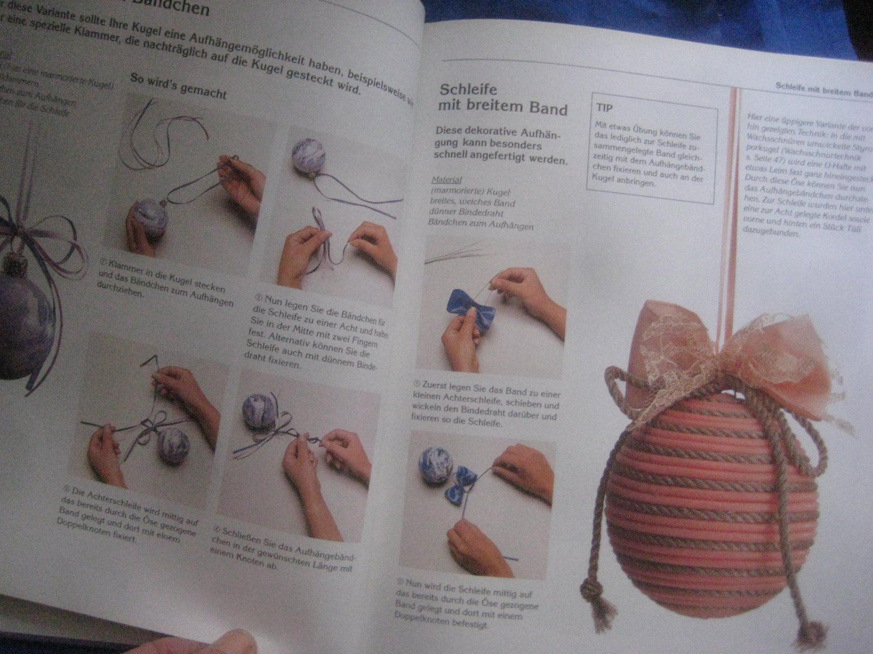 Livres: BUCH   SCHMUCK - KUGELN  BASTELN – D'occasion à Uster par flocke1 6