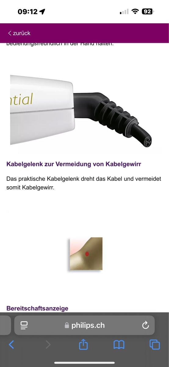 Philips Lockenstäbe & Haarglätter: Philips Lockenstab SalonCurl Essential – Gebraucht aus Rorschach von bees1 8