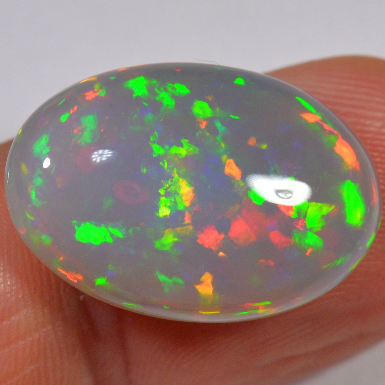 Edelsteine: 11.5 Karat - Ovaler Äthiopischer Welo Opal – Neu (gemäss Beschreibung) aus Rüti ZH von DeinOpal 2