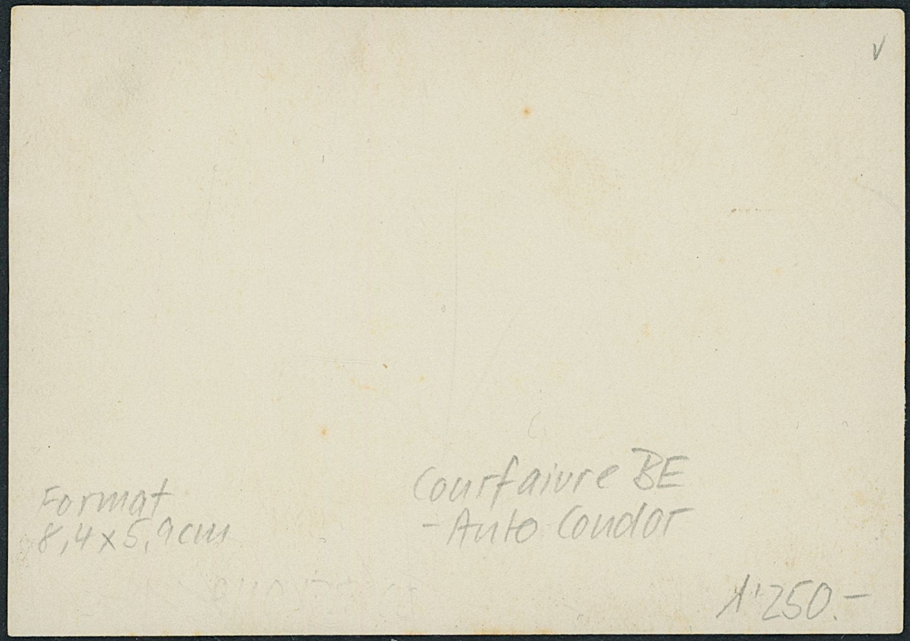 Cartoline postali: JU Courfaivre - Auto - Condor – Nuovo (secondo la descrizione) da Schindellegi venduto da dolpitz 1