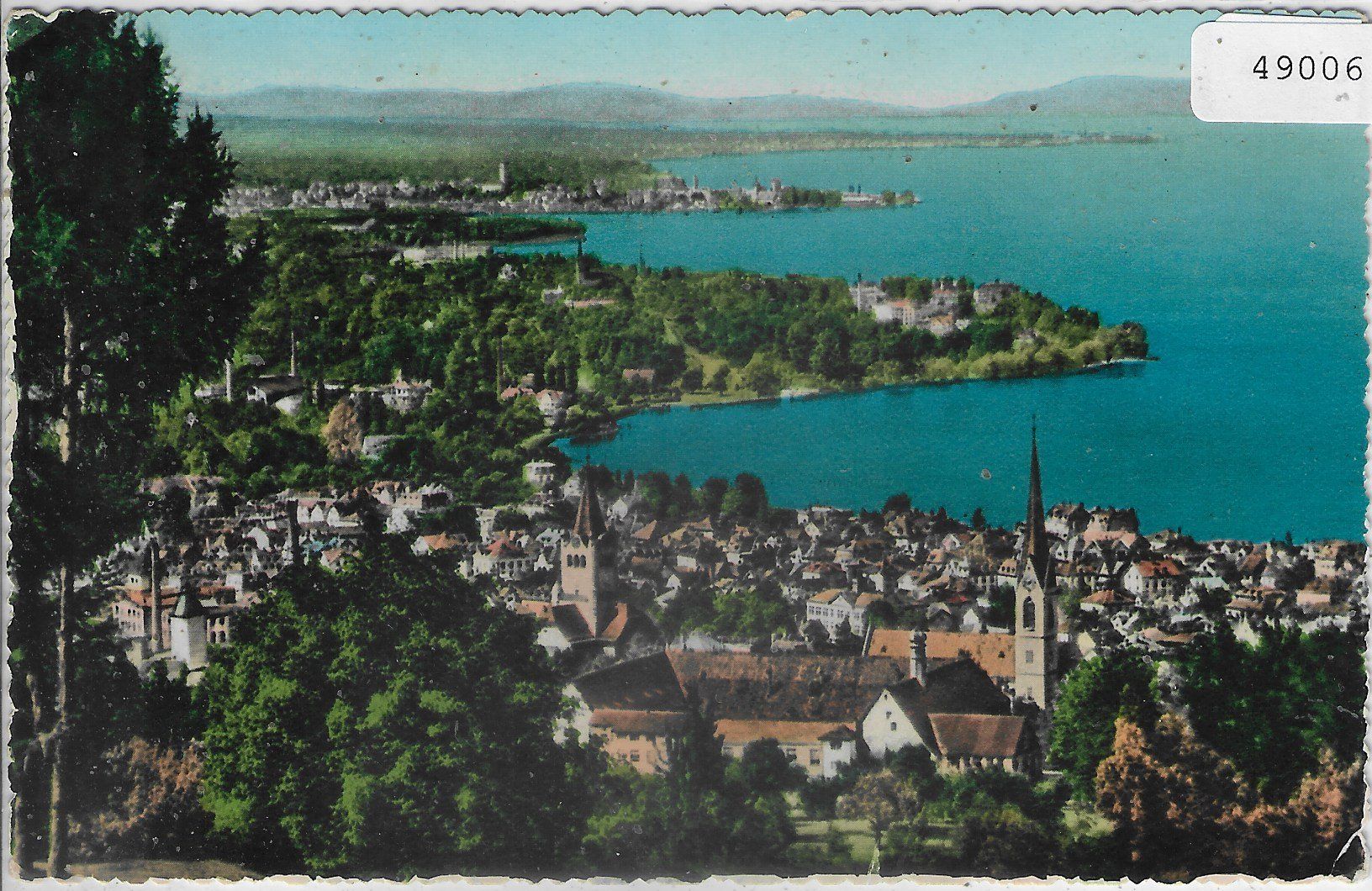 Cartoline postali: Rorschach - Generalansicht – Usato da Ettingen venduto da Kartenplanet