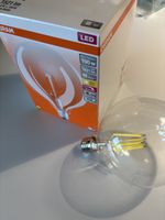 LED Globe 125mm klar 11W E27