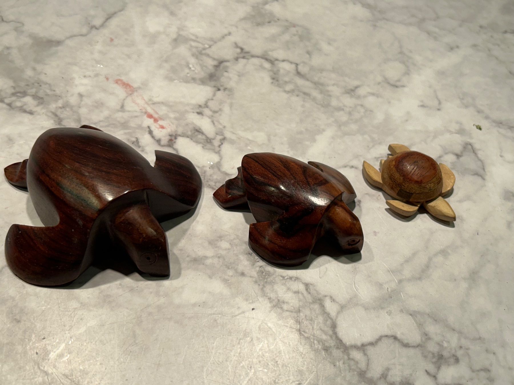 Tutte le decorazioni: 3 Holz Schildkröten, Deko – Usato da Basel venduto da toy_t8bb