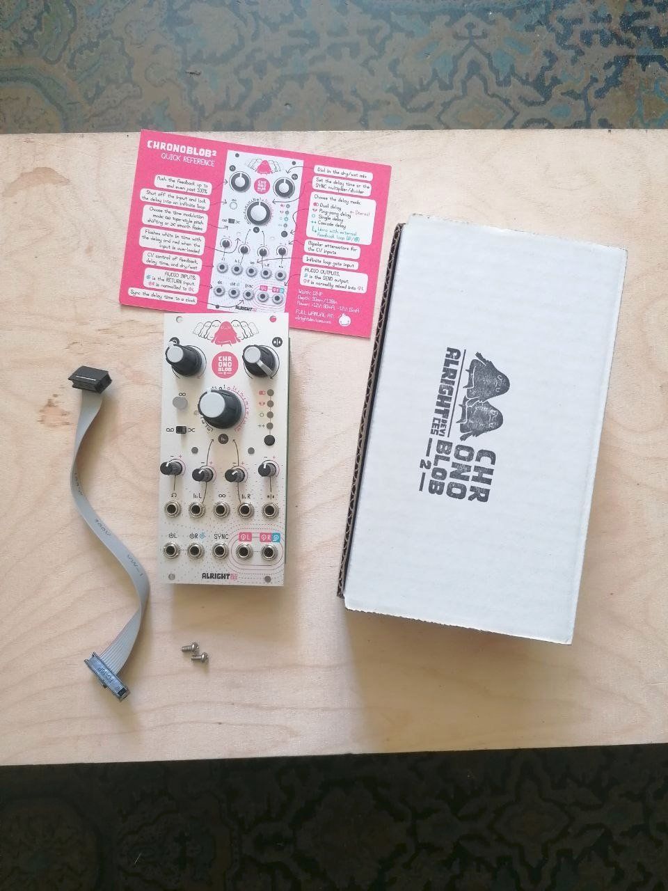 Strumenti musicali: Chronoblob 2 Alright Devices Eurorack Stereo Delay – Usato da Basel venduto da David._.H