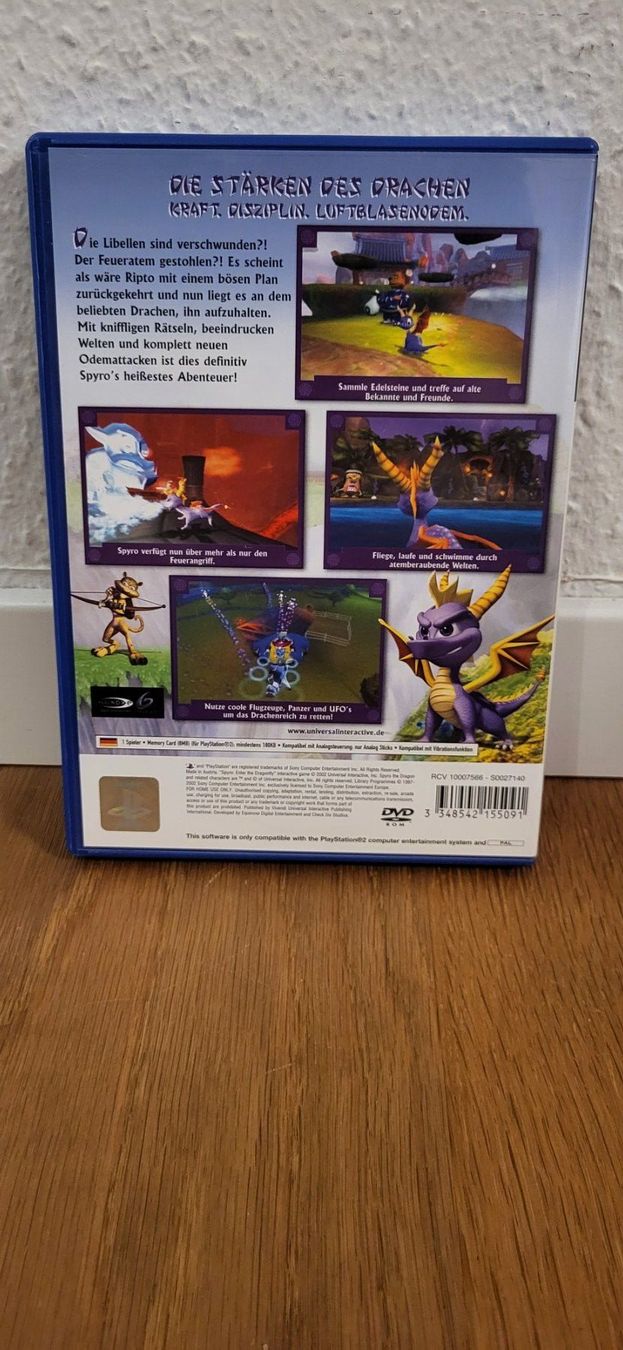 Sony Giochi: PS 2 - Spyro Enter the Dragonfly – Usato da Münsingen venduto da DigitaleSpielecke 1