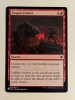 1 x Dragon Fodder - Magic: The Gathering - MtG