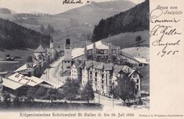 St. Gallen Eidgenössisches Schützenfest 16. - 28. Juli 1904