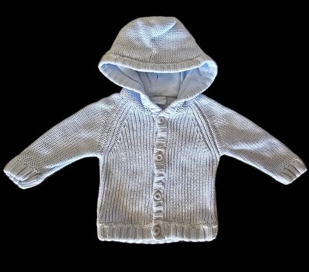 Baby-Strickjacke, Jacke, Baumwolle Gr. 68 Cherokee hellblau