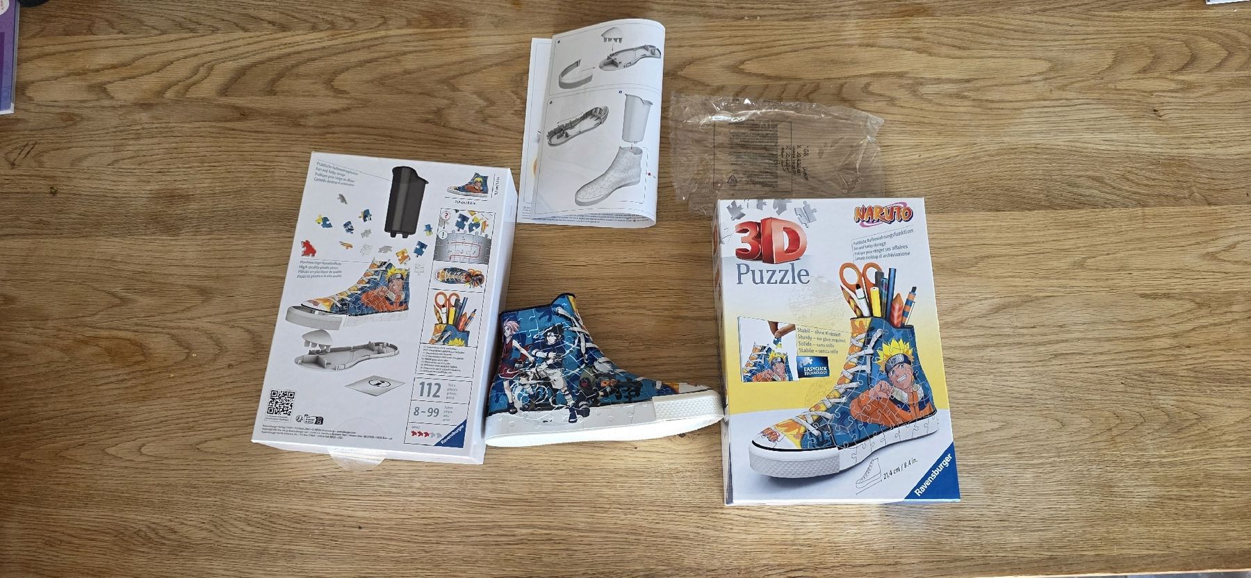 Ravensburger Puzzle: Puzzle 3D Ravensburger Naruto Basket – Nuovo (secondo la descrizione) da Wettingen venduto da dlililou 3