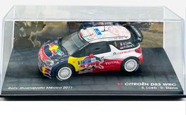 Citroen DS3 WRC 1/43 Rally Mexico 2011 no minichamps