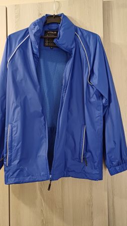 Wander-(Regen)-Jacke / Kragenpullover/Gürteltasche /Flasche