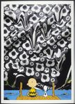 Death NYC Graffiti Pop Art Druck " Chanel Charlie & Snoopy