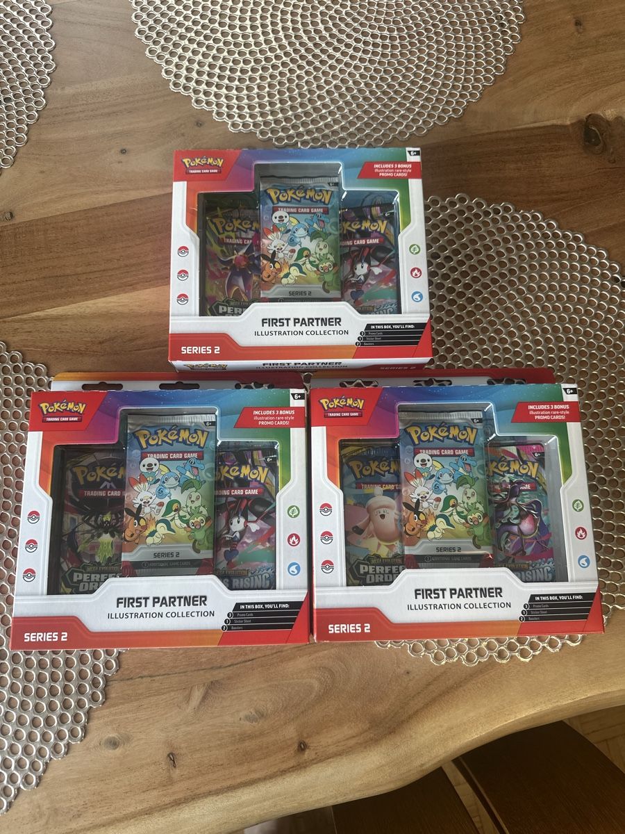 Giochi: 3x Pokémon First Partner Serie 2 - English – Nuovo e nell'imballaggio originale da Goldach venduto da Lenny0220