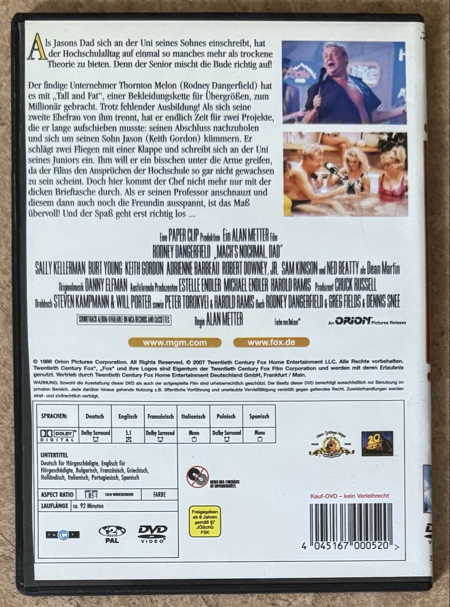Alle DVDs: MACH‘S NOCHMAL , DAD – Neu (gemäss Beschreibung) aus Dietikon von AndreaSch01 1