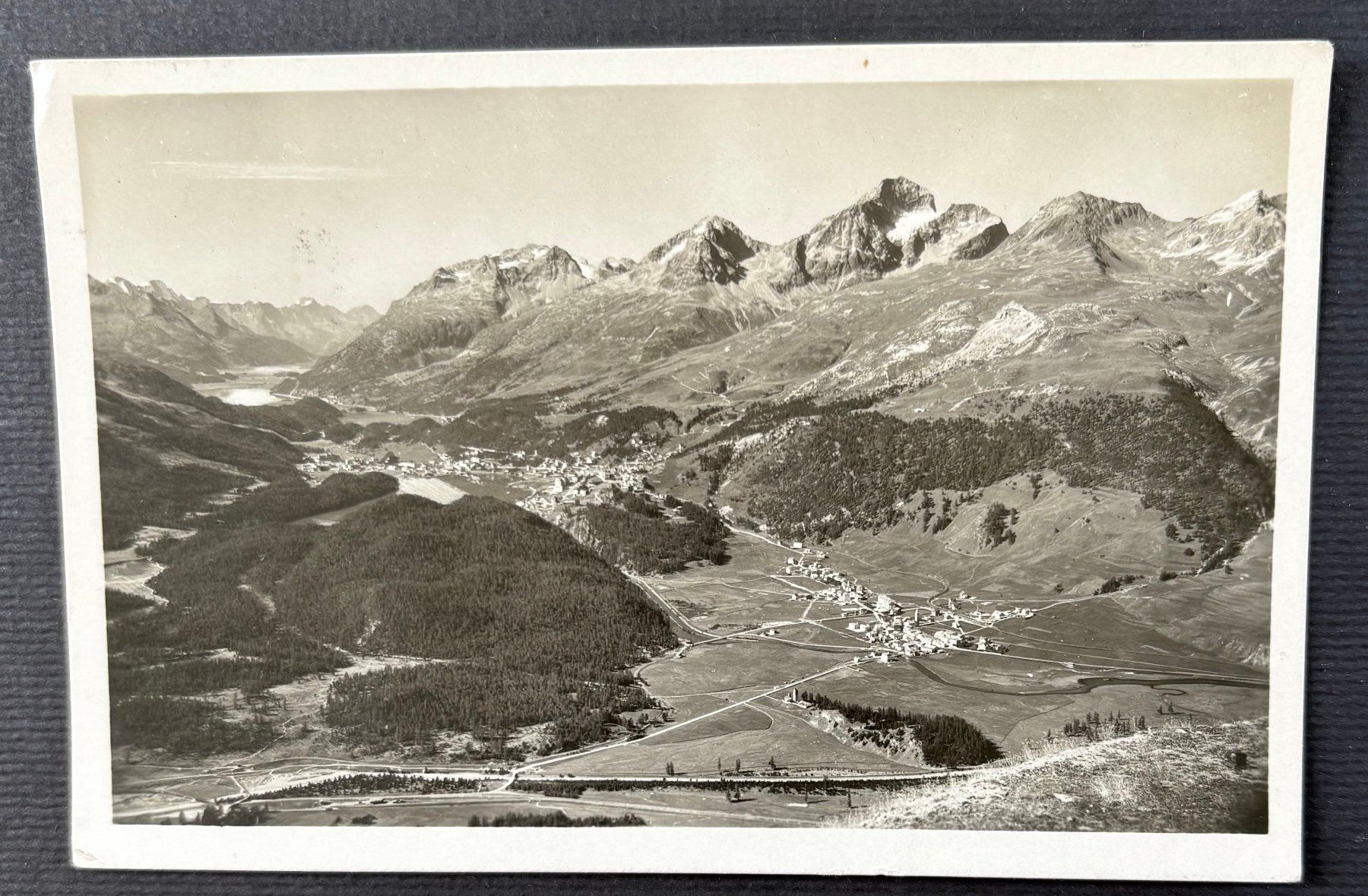 Cartoline postali: MUOTTAS 1932 – Usato da Ostermundigen venduto da Kari1937
