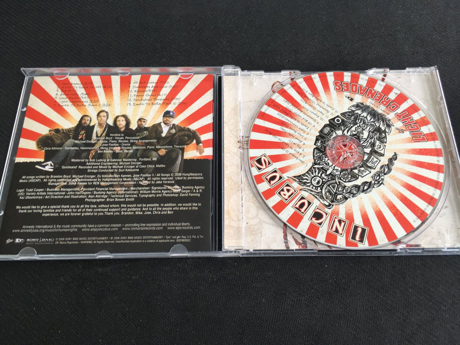 CD: Incubus - Light Grenades -CD- – Usato da St.Gallen venduto da MedienJoe 1