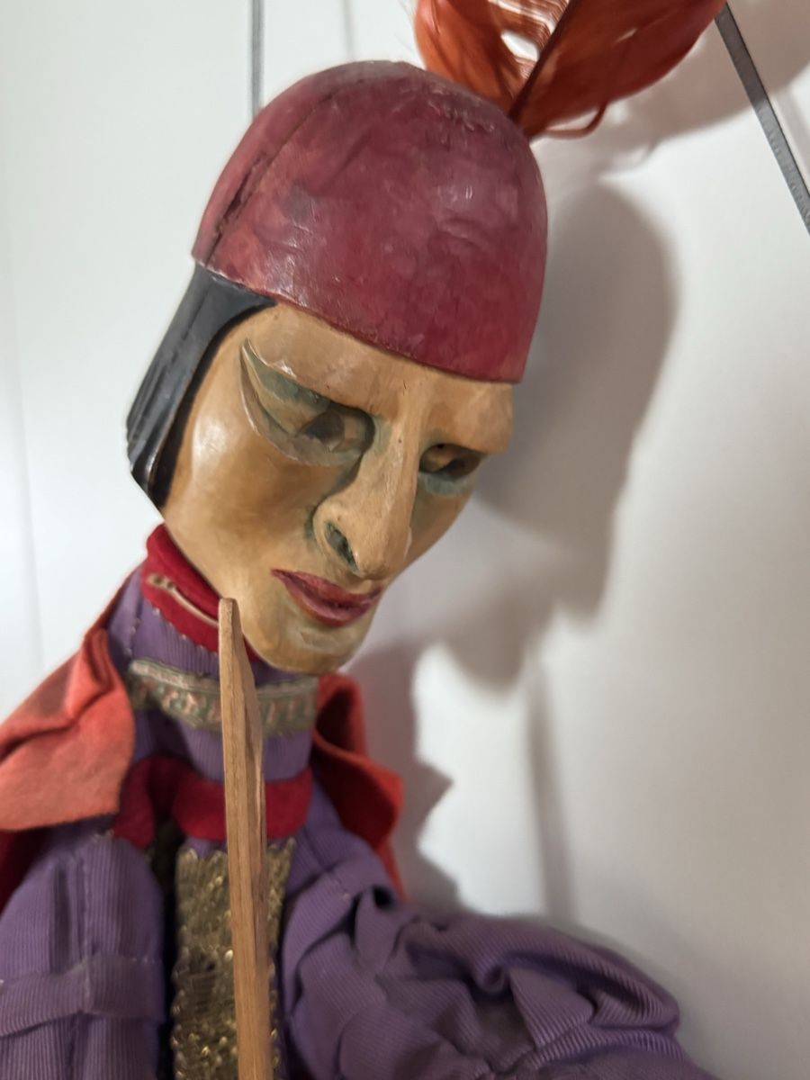 Bambole: Alte einmalige Marionette, Holz, ca. 65 cm – Usato da Lotzwil venduto da Tgdromad 1