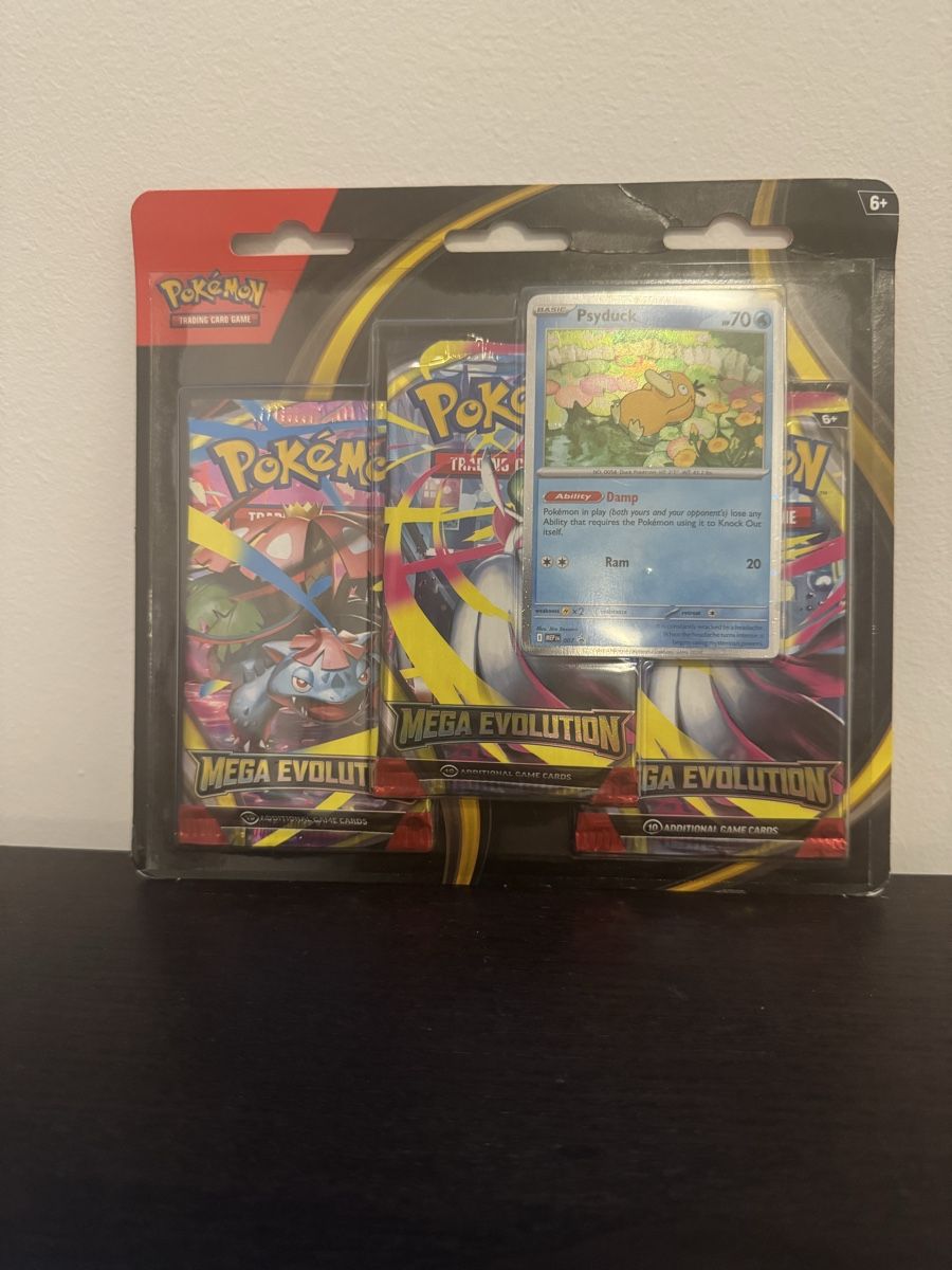 Pokémon Carte collezionabili: Pokemon Mega Evolution 3 Booster Pack Blister - Sealed - ENG – Nuovo e nell'imballaggio originale da Bellinzona venduto da TheCarden