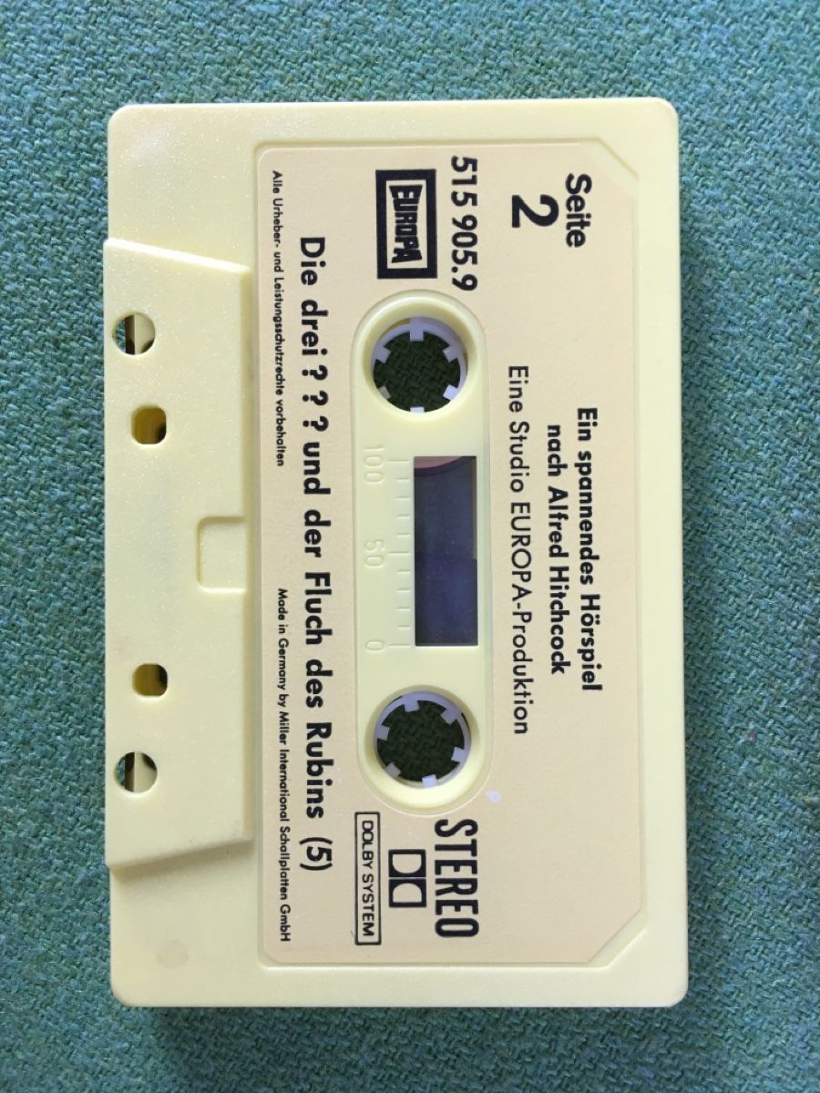 Musicassette: Die drei ??? und der Fluch des Rubins – Usato da Bülach venduto da liv_9jpb 2
