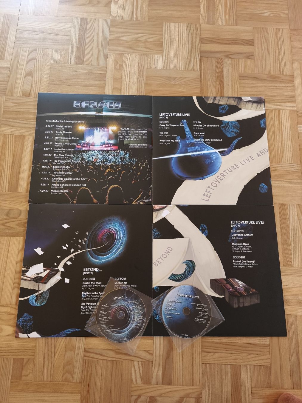Dischi in vinile: Kansas - Leftoverture Live & Beyond – Usato da Kandersteg venduto da digginblackpearlz 2