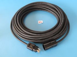 15m T15 10A Gummi Verlängerungskabel 5x1.5mm2 H07RN-F
