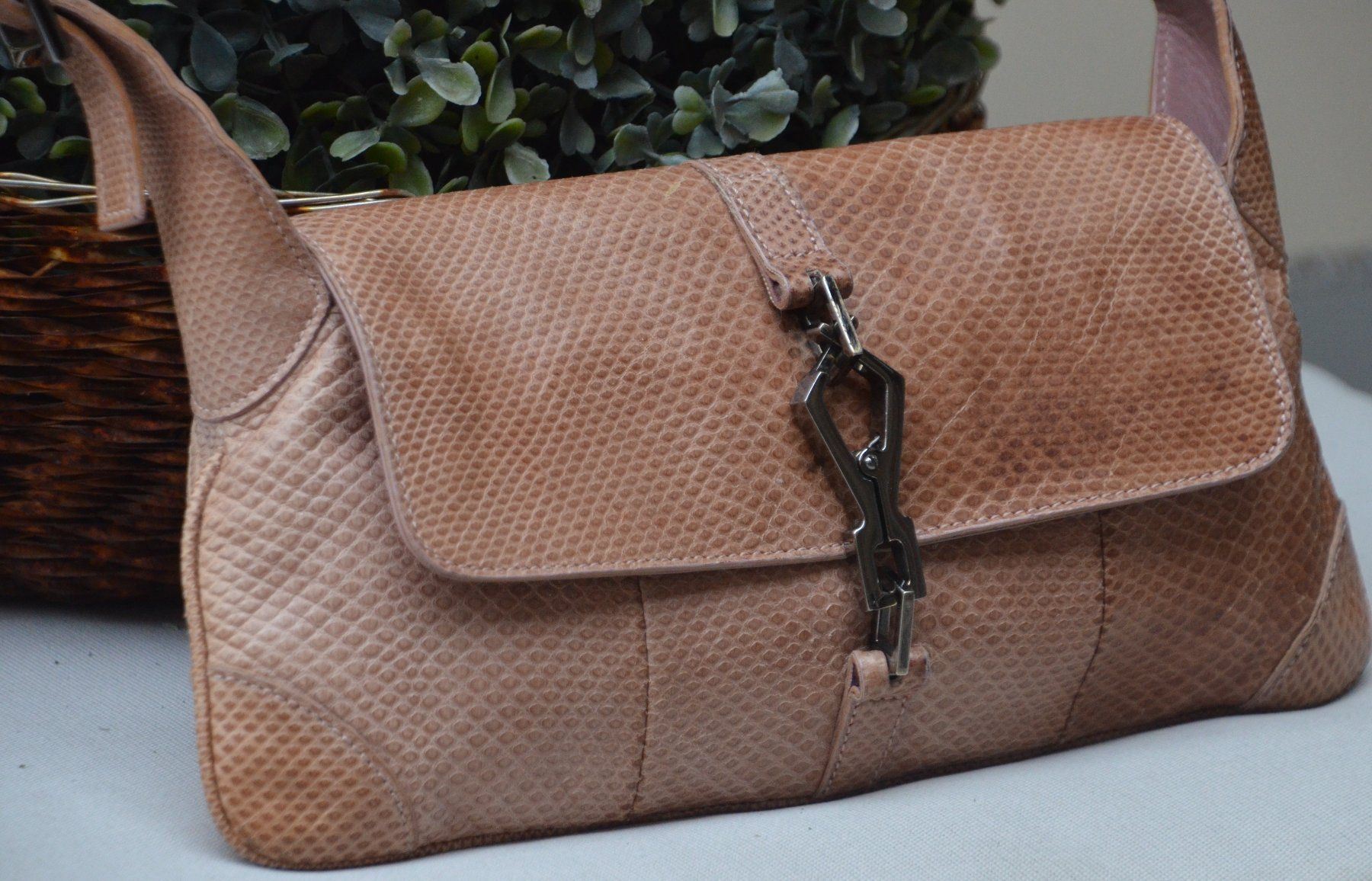 Gucci Borse da donna: Gucci Tasche - Eidechsenleder / sac - cuir de lézard – Usato da Collonges venduto da Auganien 3