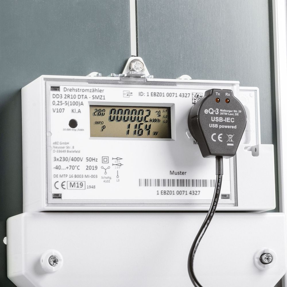 Componenti elettronici: USB-IEC von ELV, optisches Auslesegerät – Nuovo (secondo la descrizione) da Brugg AG venduto da Pedro4 3