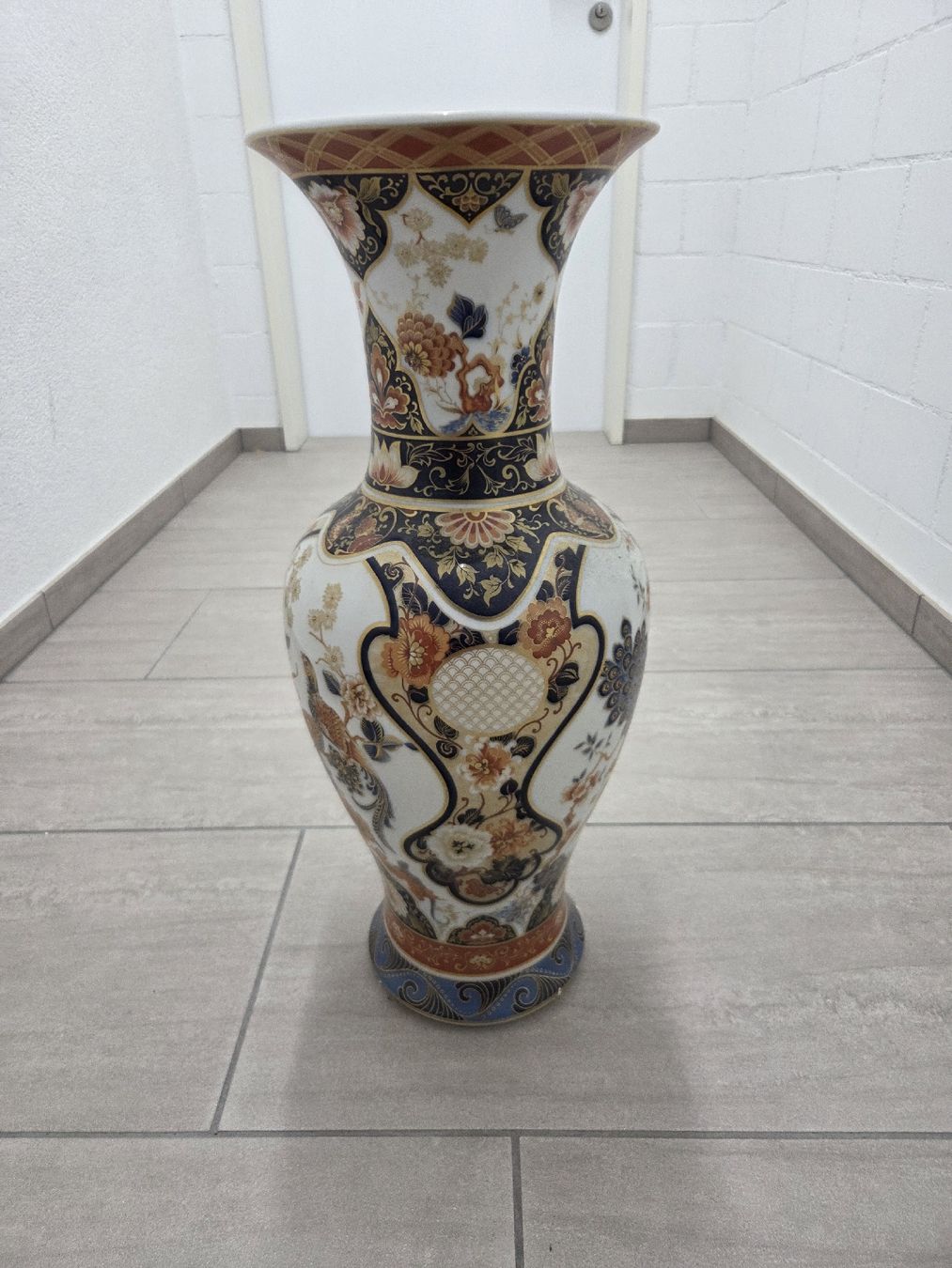 Kaiser Vasi & Recipienti: Kaiser Yokohama Design Vase echt kobalt – Usato da Lufingen venduto da Bribru0