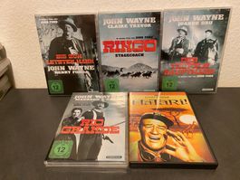 5x John Wayne DVD Collection
