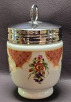 Royal Worcester 2Eicoddler seltenes Blumen Dekor England