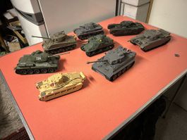 Modellpanzer Konvolut Optisch gute Zustand