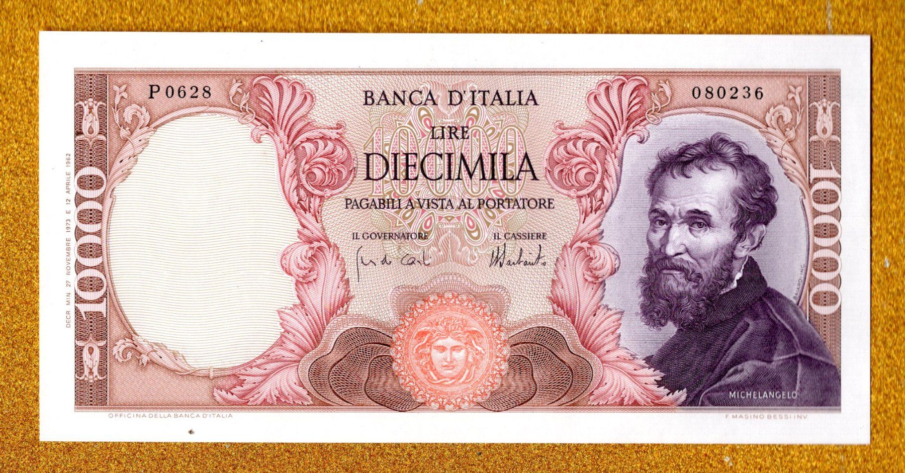 Billets de banque: Italien 10.000 lire UNC – Neuf (Voir description) à Leibstadt par baroc333