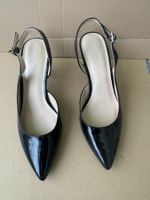 Damenschuhe Pumps Graceland Schwarz Lack Grösse 39  A155