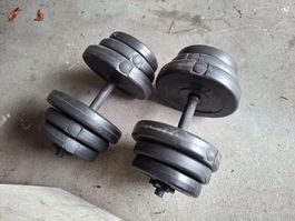 Kurzhantel 2x20 kg