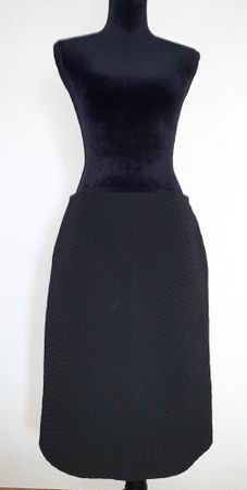 Orla Kiely Rock Gr. 42 (UK 14) schwarz strukturiert
