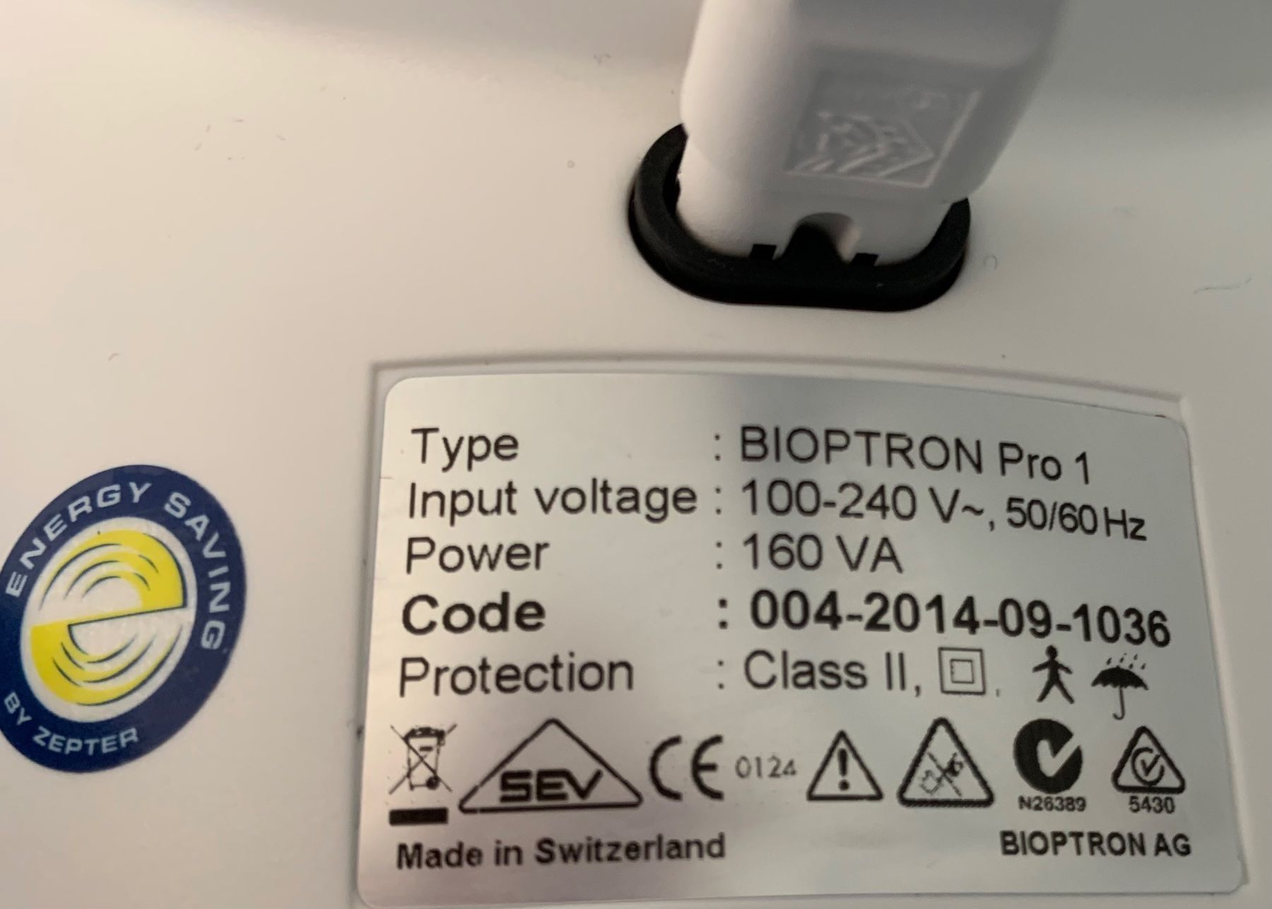 Bioptron Lampade: BIOPTRON BIOPTRON PRO1  WIE NEU – Nuovo (secondo la descrizione) da Adliswil venduto da atram57 6