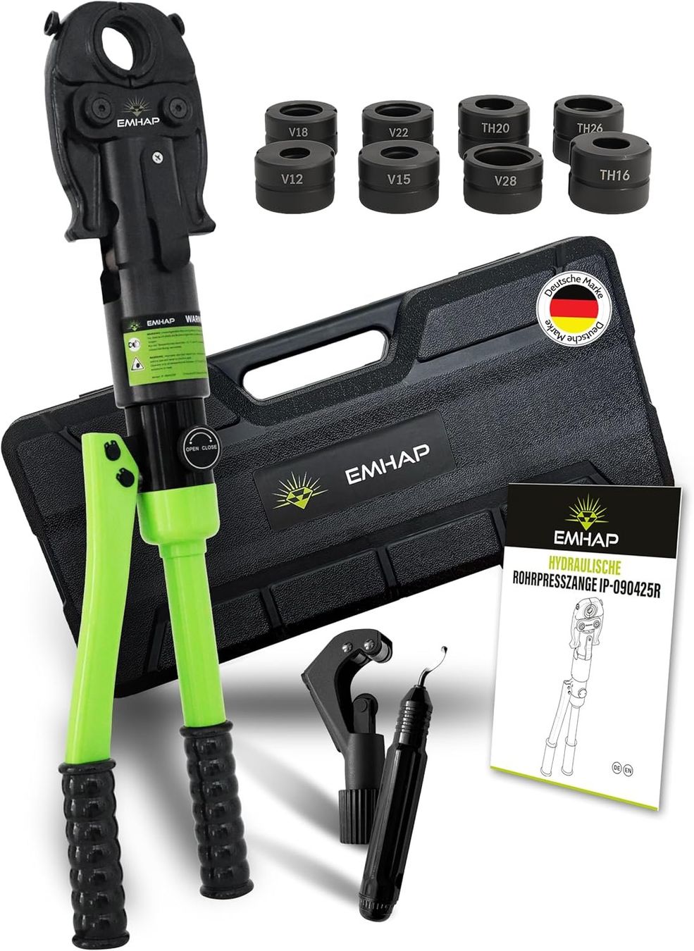 Tutti gli attrezzi: Rohrpresszange Hydraulisch – Nuovo e nell'imballaggio originale da Hundwil venduto da pak_b5sl