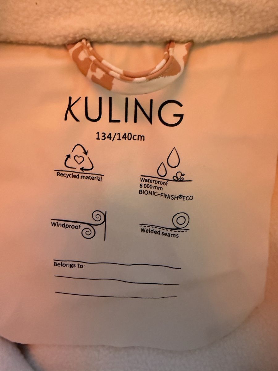 Lotti di vestiti: Kuling gefüttertes Regenset 134/140 – Nuovo (secondo la descrizione) da Wallisellen venduto da Nataschab0 5