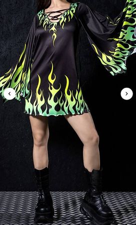 Ravekleid - reflektiert im Dunkeln