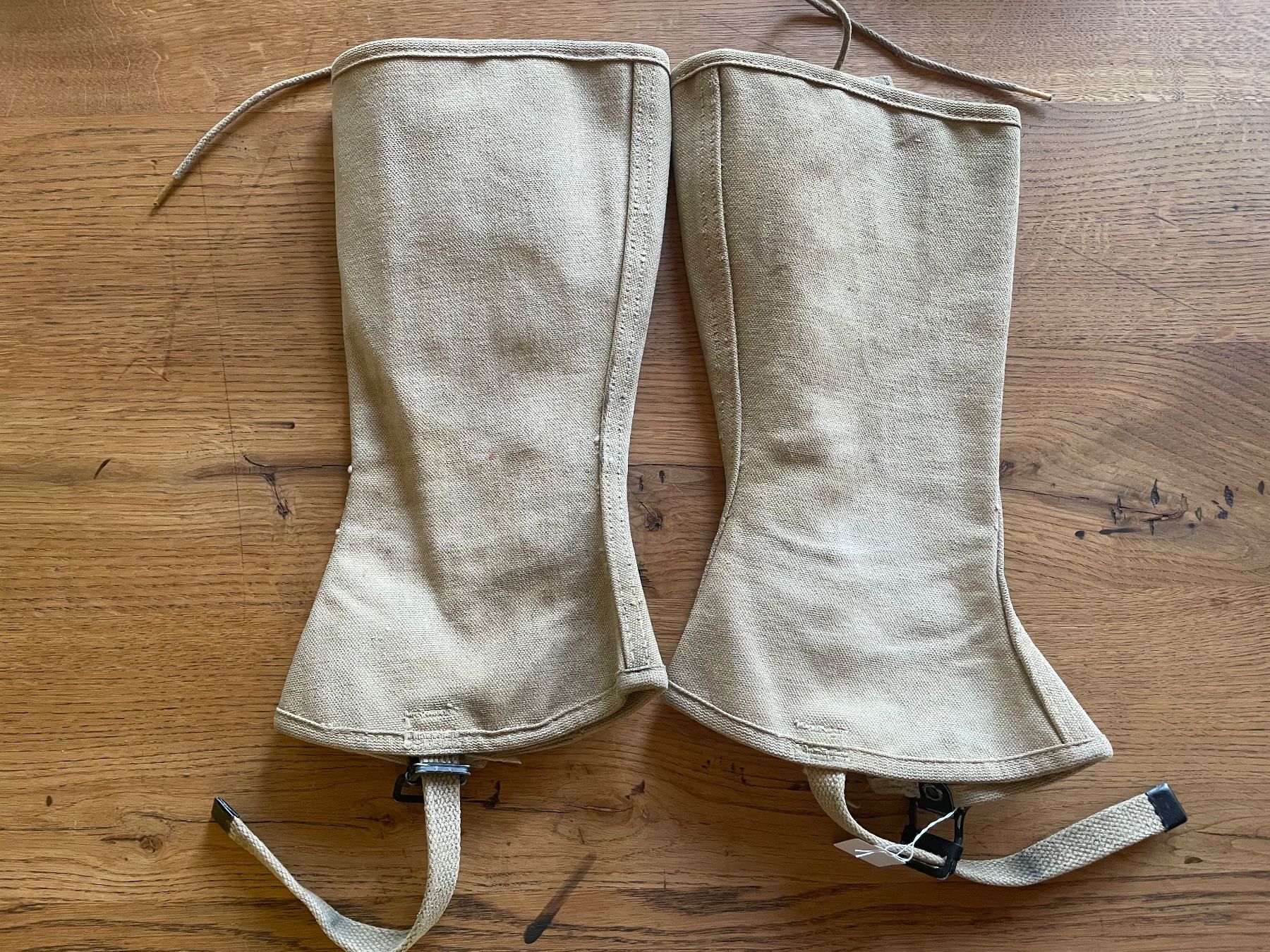 US Army Uniformi: Original USN WW2 M-1938 Leggings – Usato da Oberbütschel venduto da Woodie2005 1