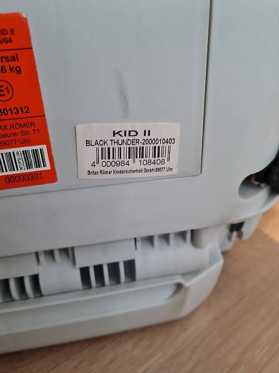 Britax Römer Sièges auto: Kindersitz Römer Kid II – D'occasion à Klingnau par Danik1 1