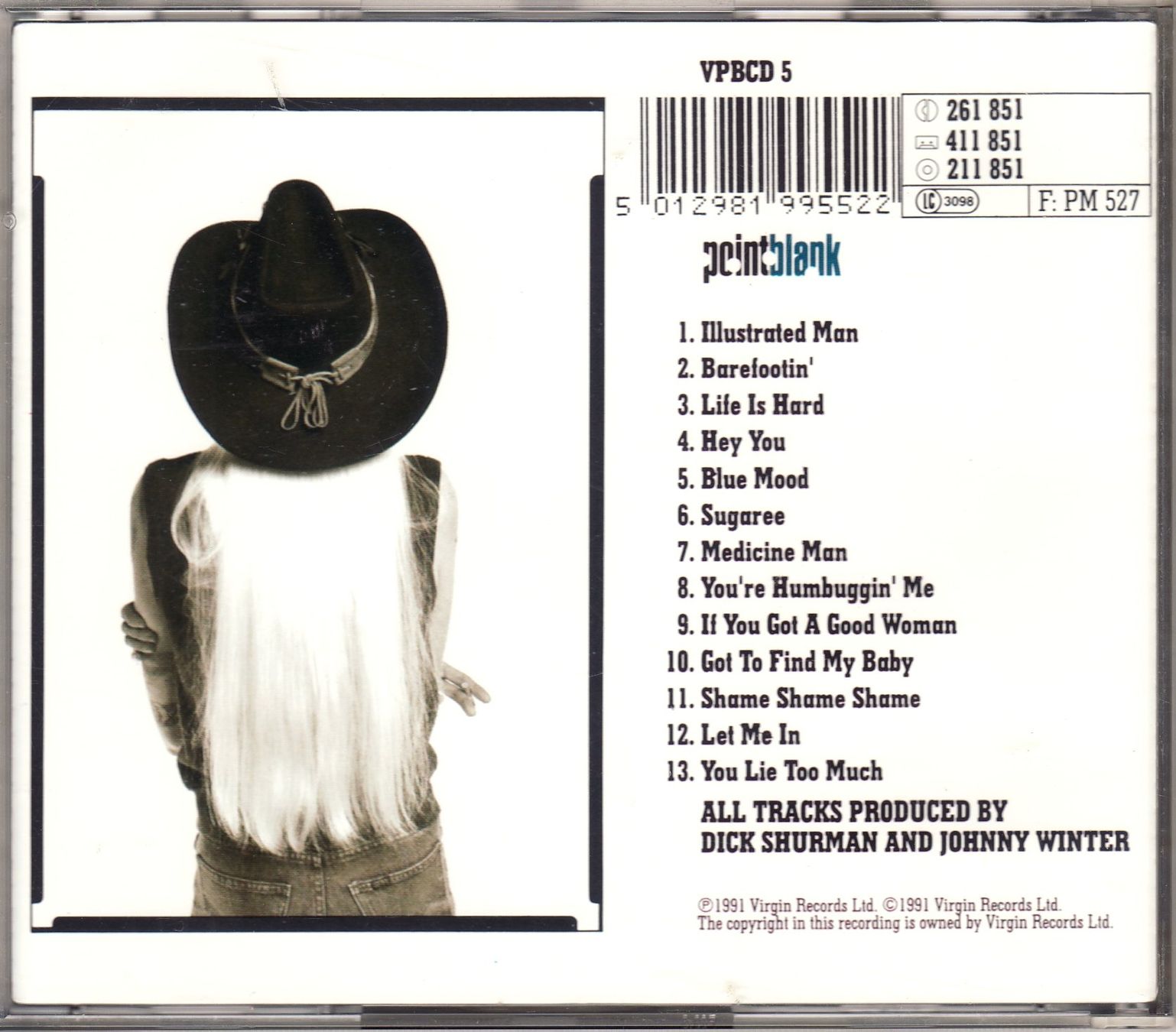 CD: Johnny Winter – Let Me In – Nuovo (secondo la descrizione) da Boussens venduto da catfood01 1