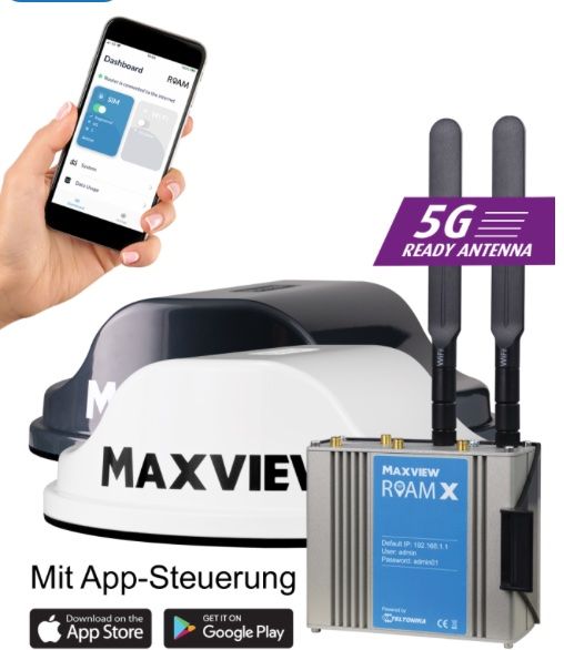 Maxview Roam X W-Lan Router Camera/Wohnwagen/Wohnmobil (Gebraucht) in ...